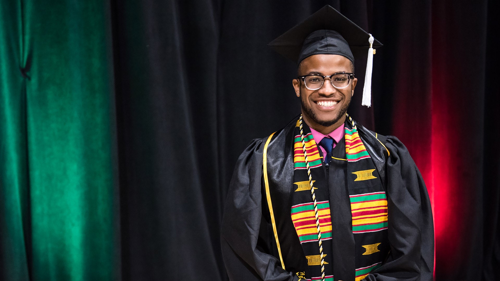 African American student graduate