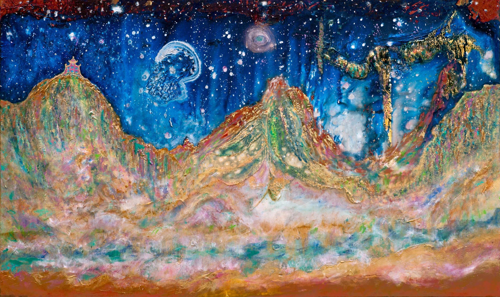carolynmkleefeld_dreamofithica36x60_rgb.jpg Carolyn Campagna Kleefeld, Dream of Ithaca, 2005. Acrylic an