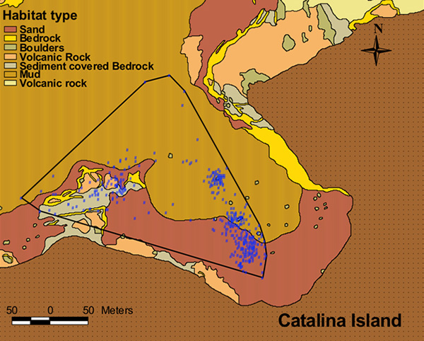 Fig. 4. Catalina Island habitats
