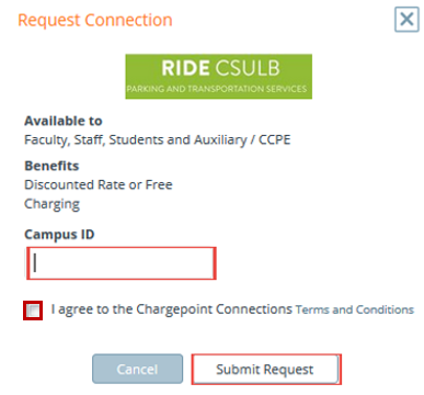 Campus ID text box