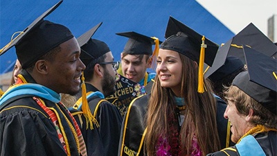 college students graduating