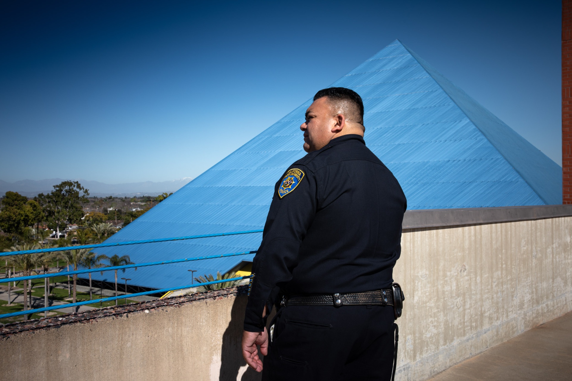 chief_solorzano-05.jpg Police chief Fernando Solarzano looks at Pyramid