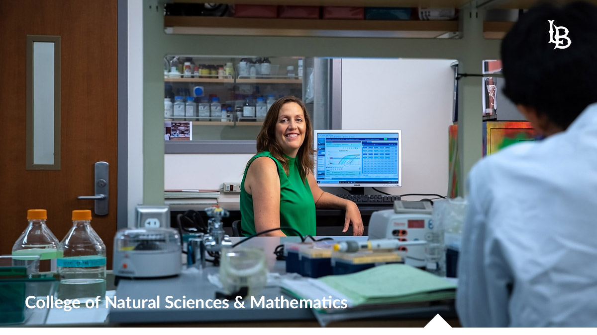 Dr. Erika Holland in her lab