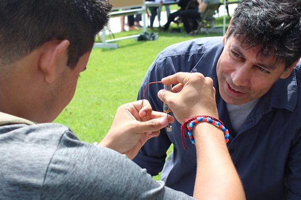 mentored physics experiment with electromagnetism