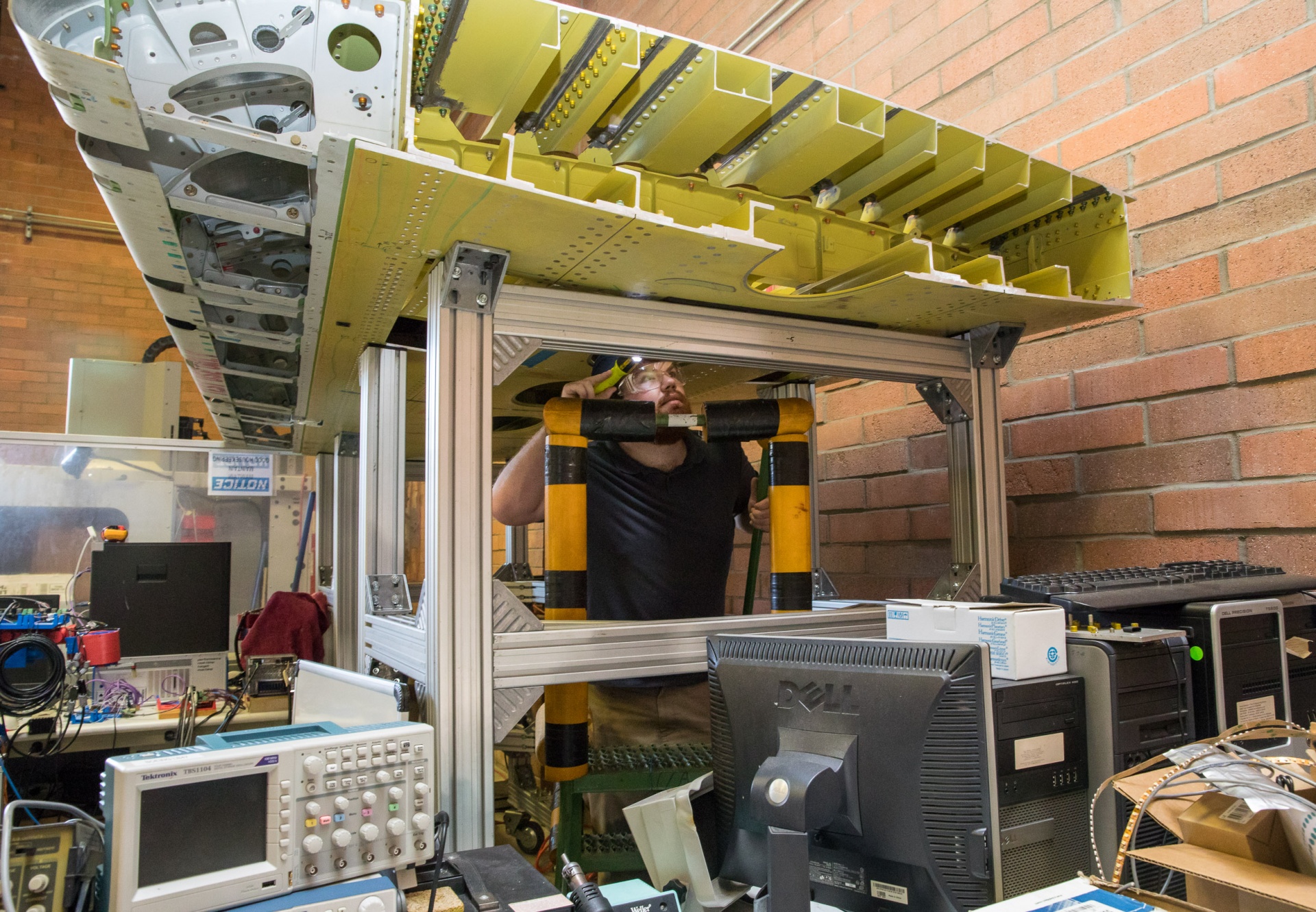 Boeing Engineering Lab Wing Assembly