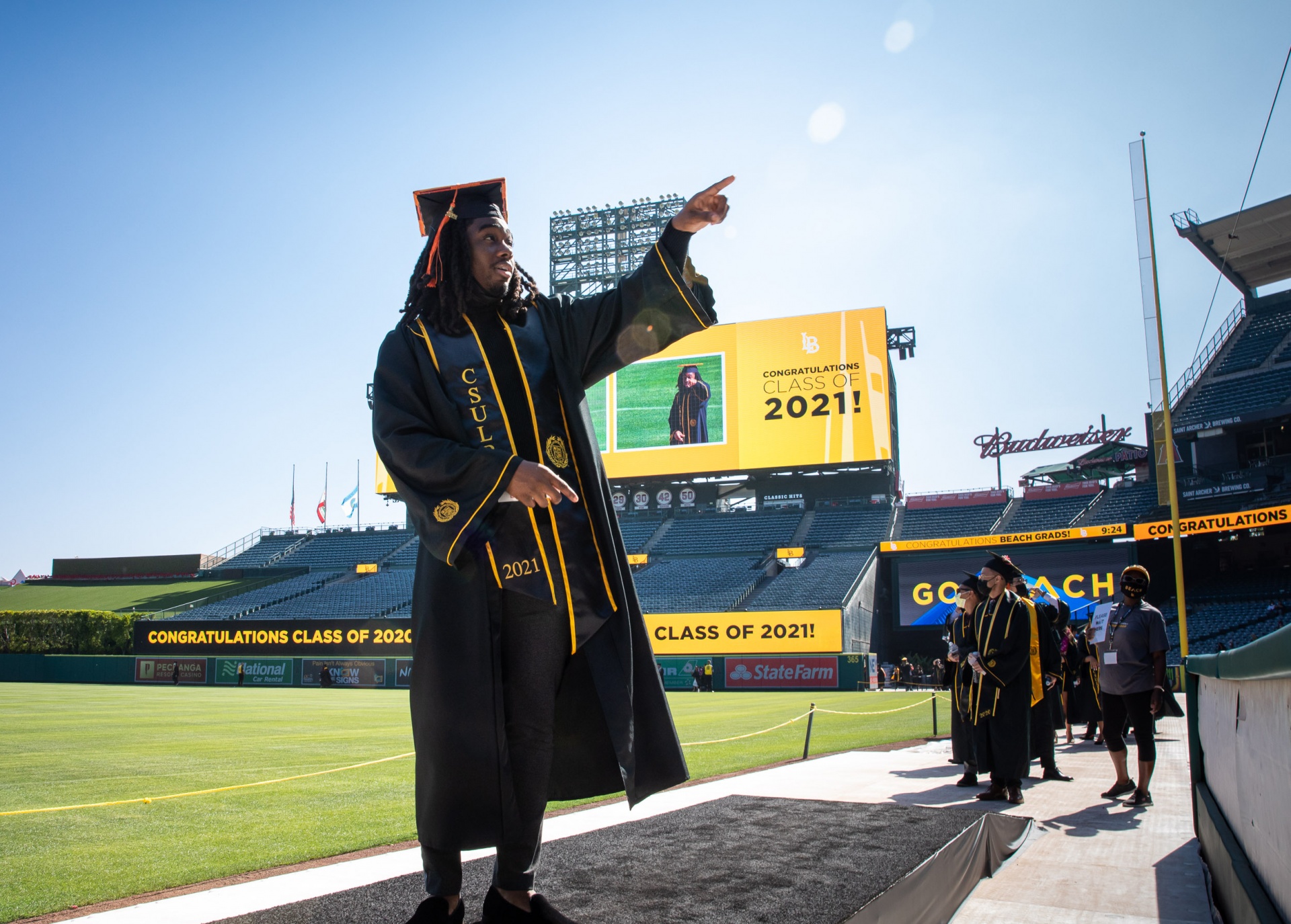 Student at COe Commencement