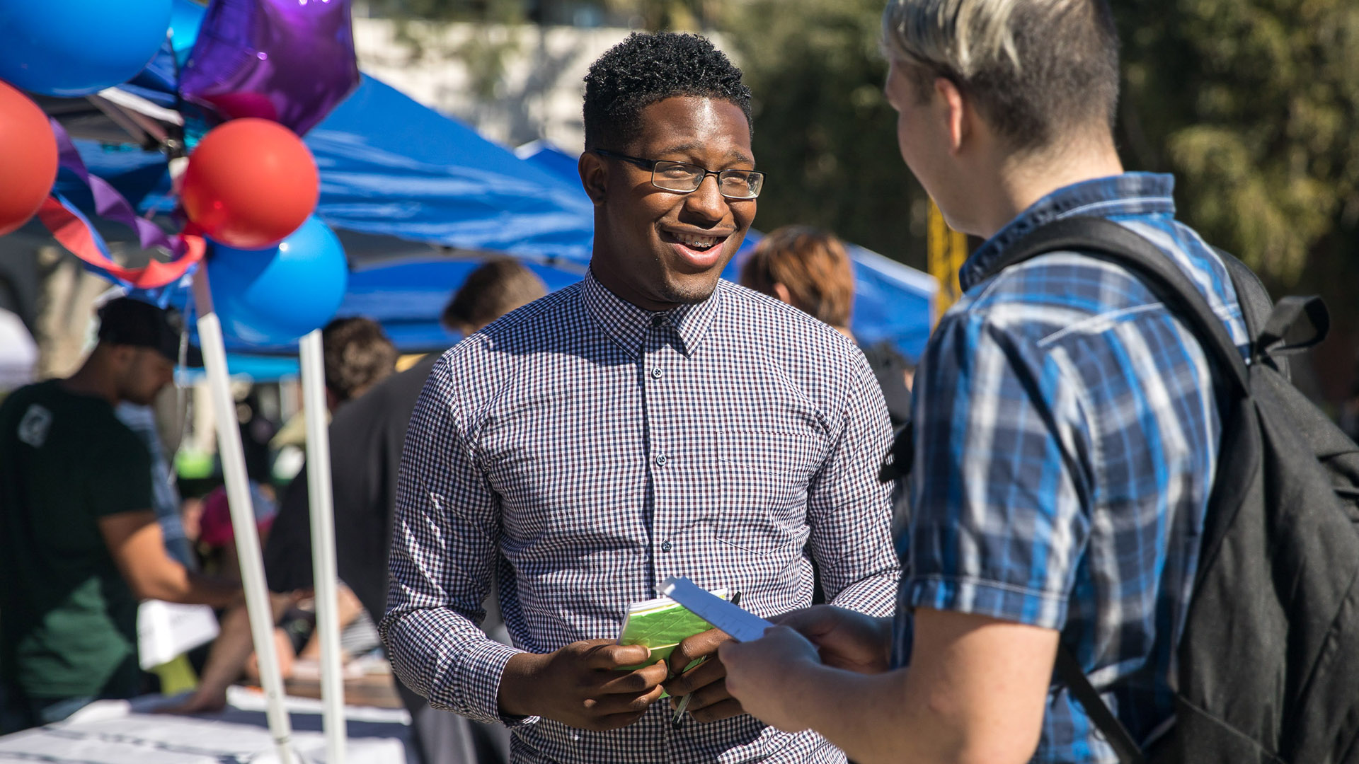 Students at week of welcome