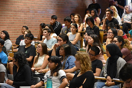 BUILD Trainees Attending a Colloquium