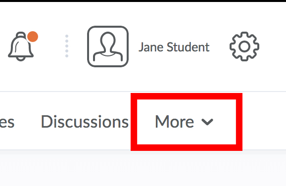 content_ats_instructional-design-grades-more.jpg Highlighting the More button