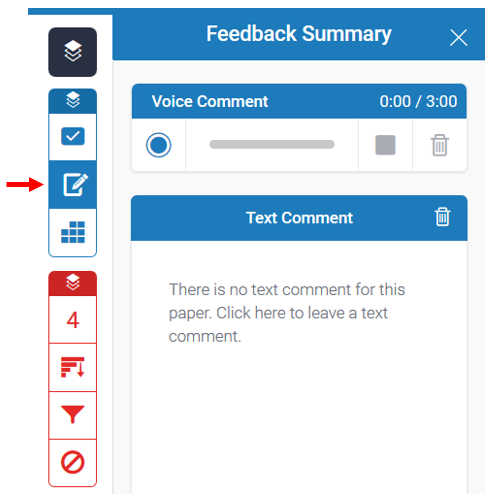 Feedback Summary Button