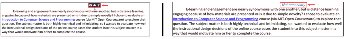 content_ats_instructional-design-turnitin-21-quickmark-content.png Quickmark Comment process, where not necessary
