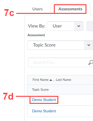 Assessing Users path 2