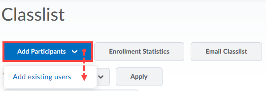 add participants