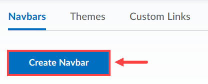 Create Navbar button