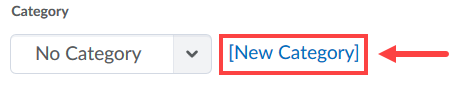 creating drobox category