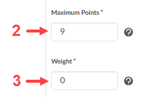 Change grade weight field
