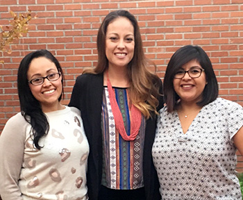 content_ced_big_story_2017-02-16_group.jpg Dolores Lopez, Dr. Lindsay Pérez Huber, Lorena Camargo Gonz