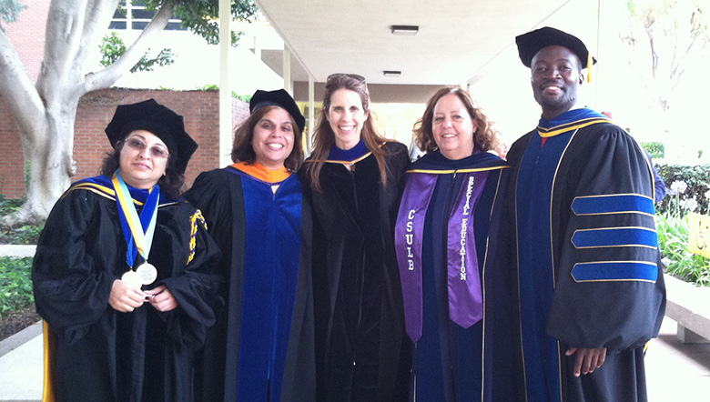 Commencement Ceremony group shot 2015