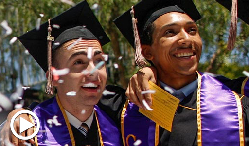 CSULB Students at Commencement