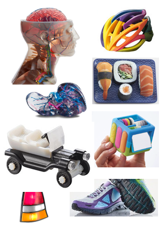 content_innovation-space_stratasys-j750-collage.png A collection of items that relate to the Printer