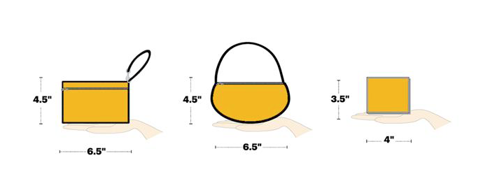 Bag sizes