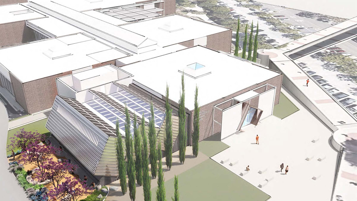 Rendering of renovated Kleefeld Museum