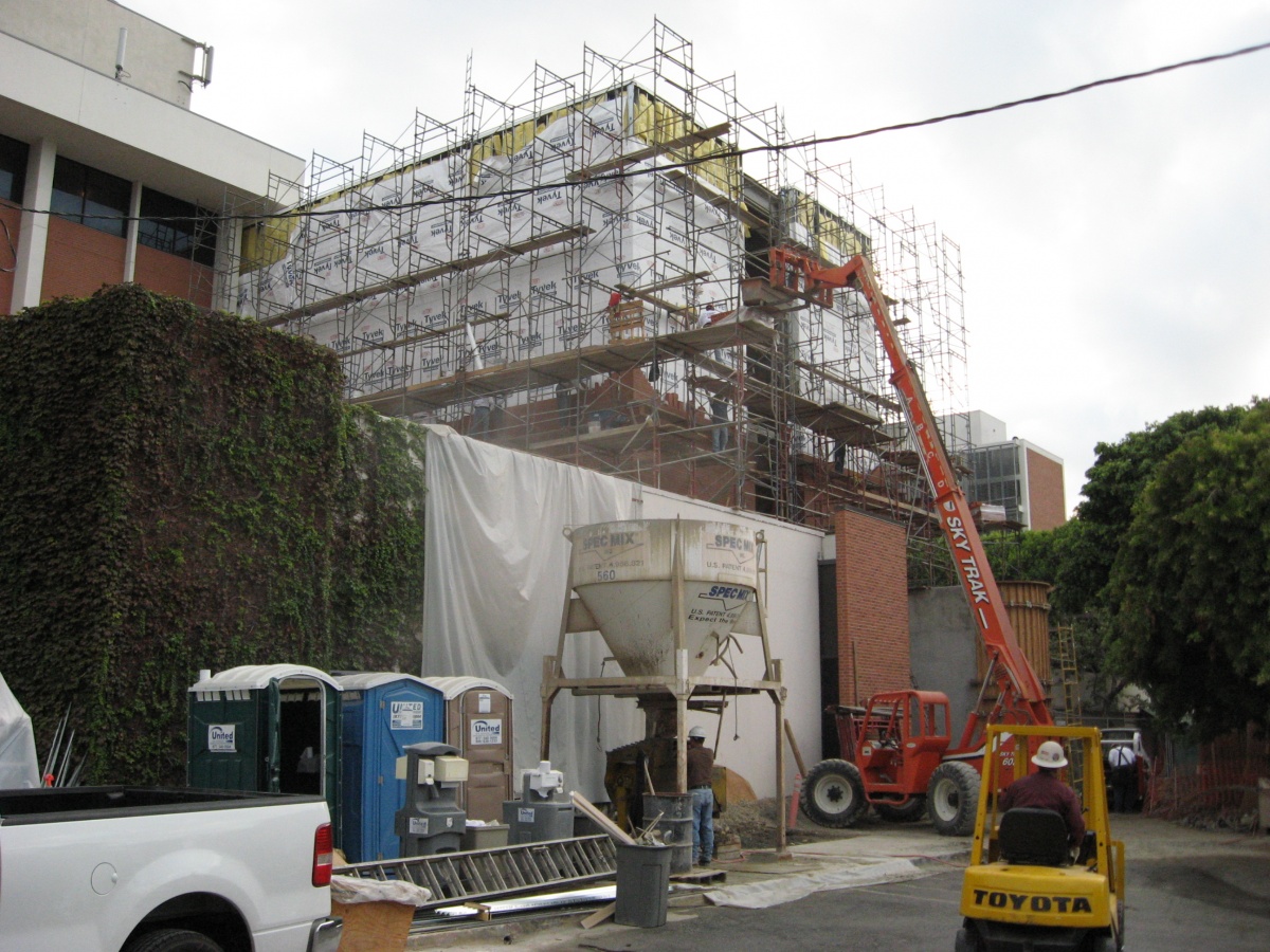 University Library Under Construction