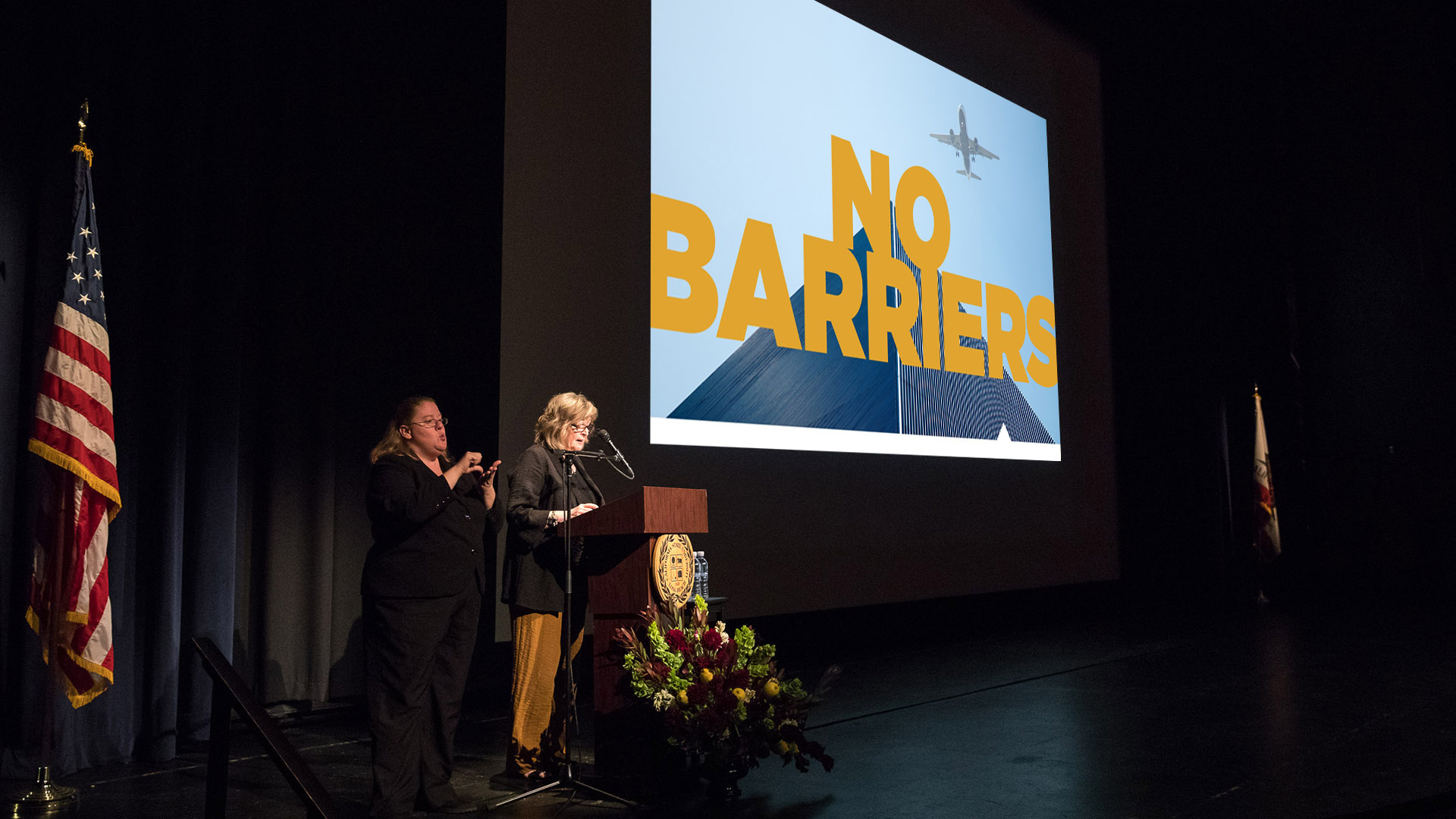 President Conoley opens Convocation speech