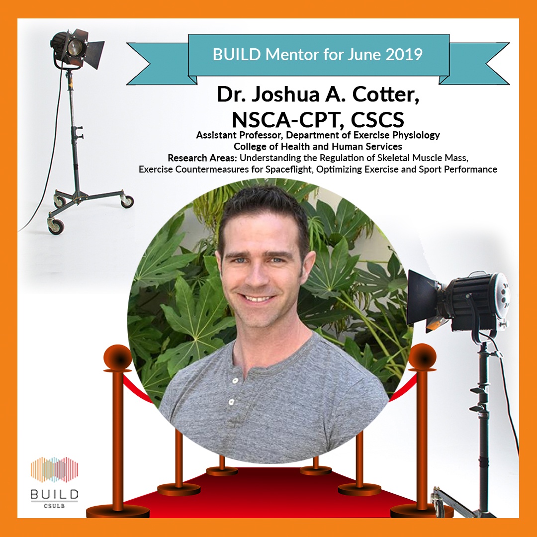 Mentor Spotlight, June 2019, Dr. Joshua A. Cotter
