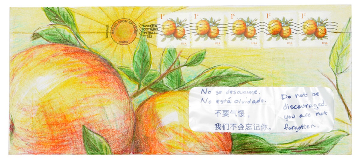 couriers_of_hope_work_by_hilary_norcliffe.jpg Artist Hilary Norcliffe's work shown in Couriers of Hope