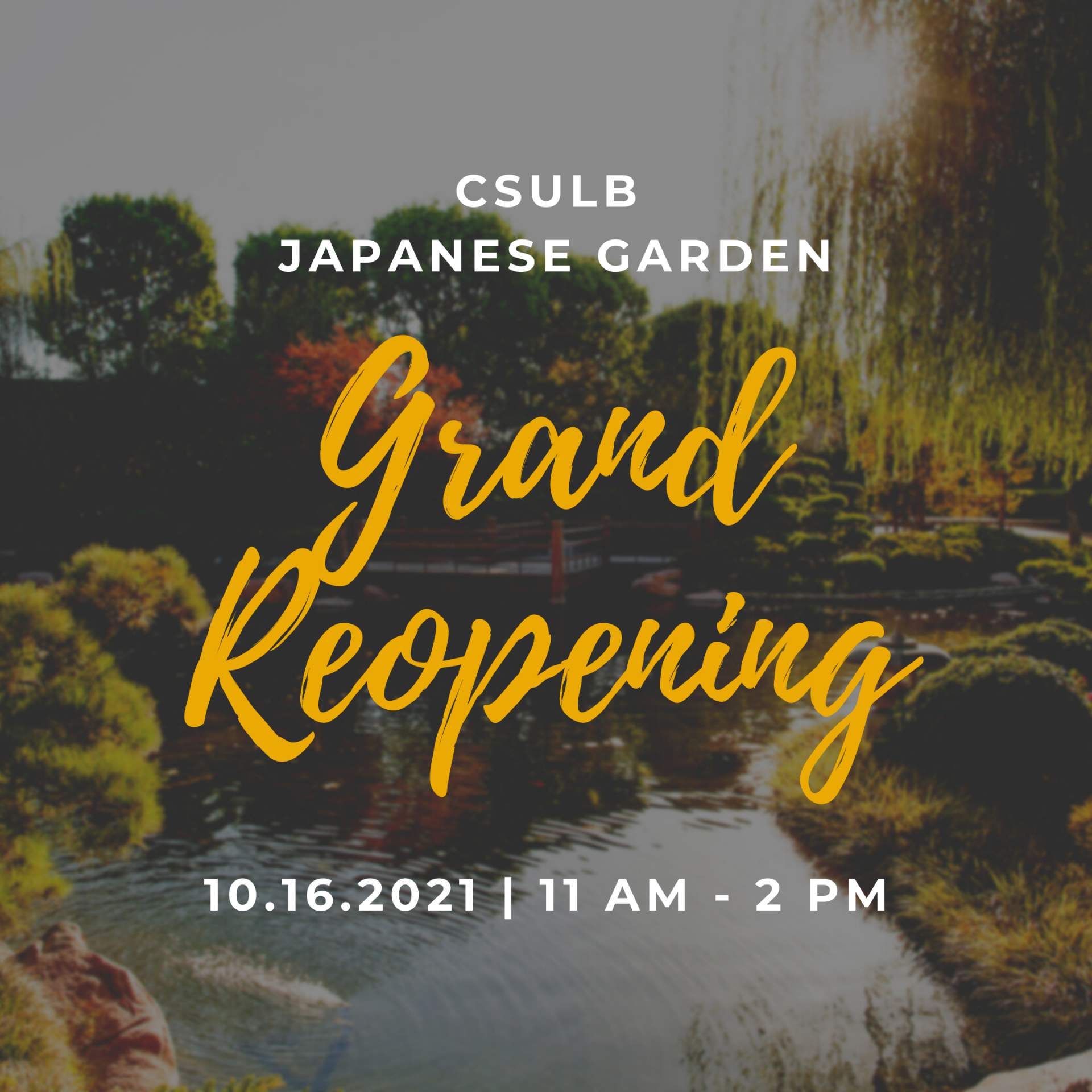 Japanese Garden Grand Opening