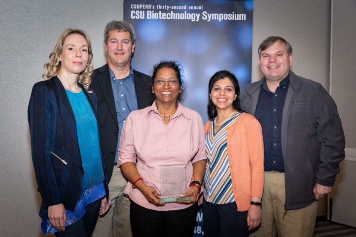 Biochem faculty at the 2020 CSUPERB symposium