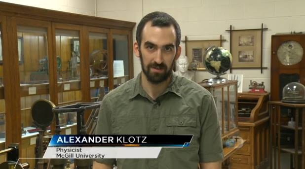 Prof. Klotz on the Discovery Channel