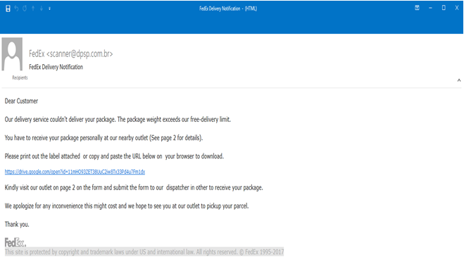 Phishing Example