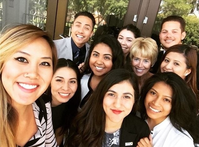 Students connecting at an annual Ethics at The Beach worksho