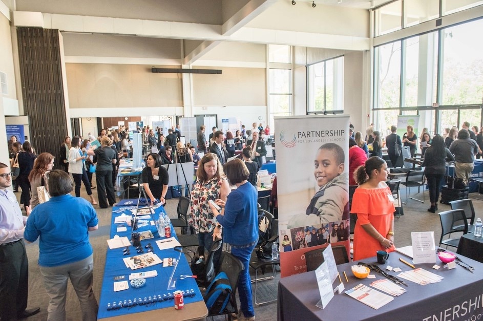 The Educators' Job Fair at the USU Ballrooms. 