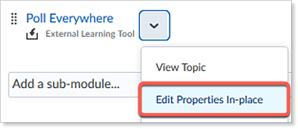 edit properties in place