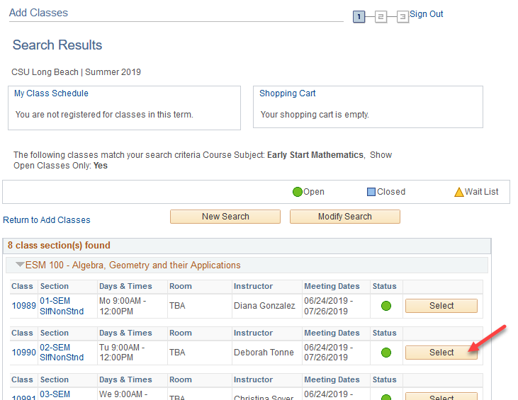 ees5.png Screen shot of Class Search results