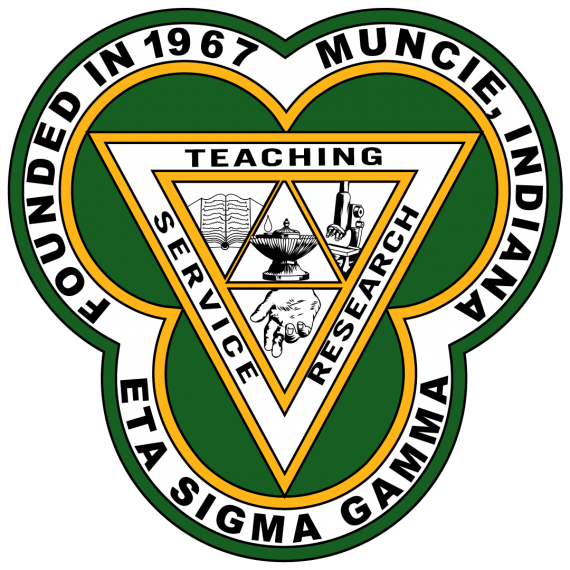 ETA Sigma Gamma emblem