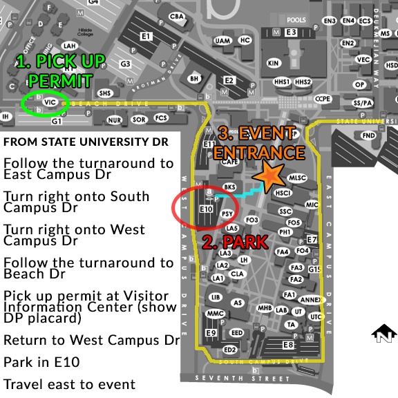 ADA Parking for Event