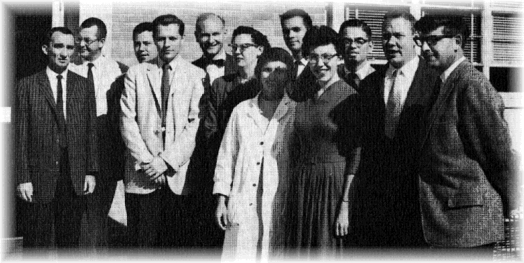 Faculty in 1961