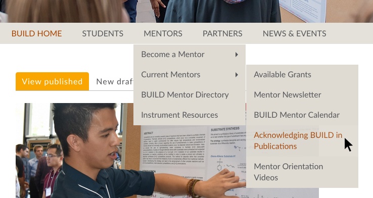 figure1.jpg Acknowledging BUILD in your presentations/publications