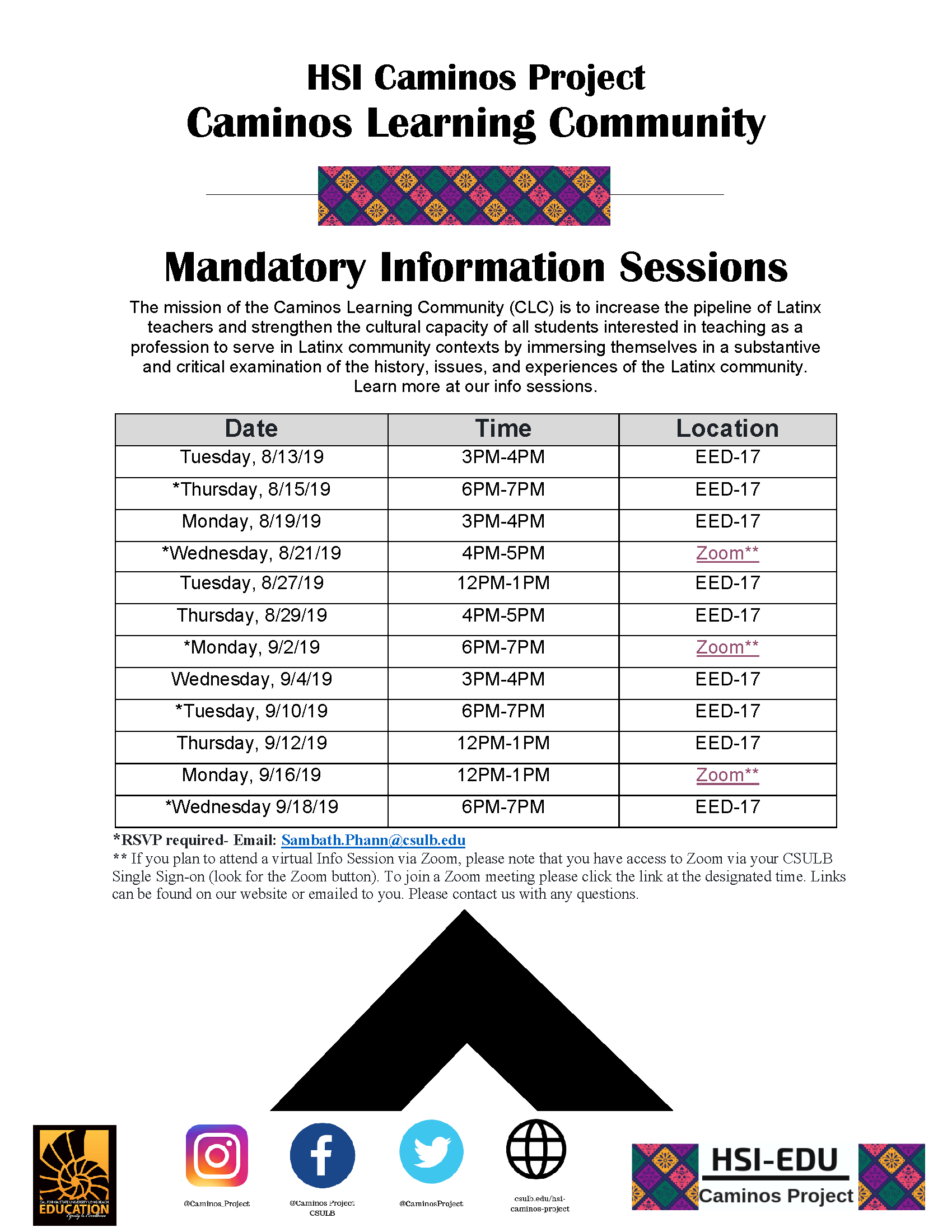 final_fall_info_session_flyer_clc.png Caminos Info Session Flyer