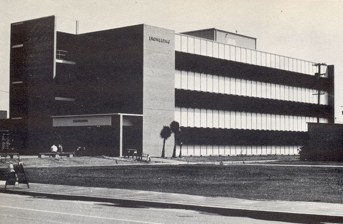 the new Engineering building