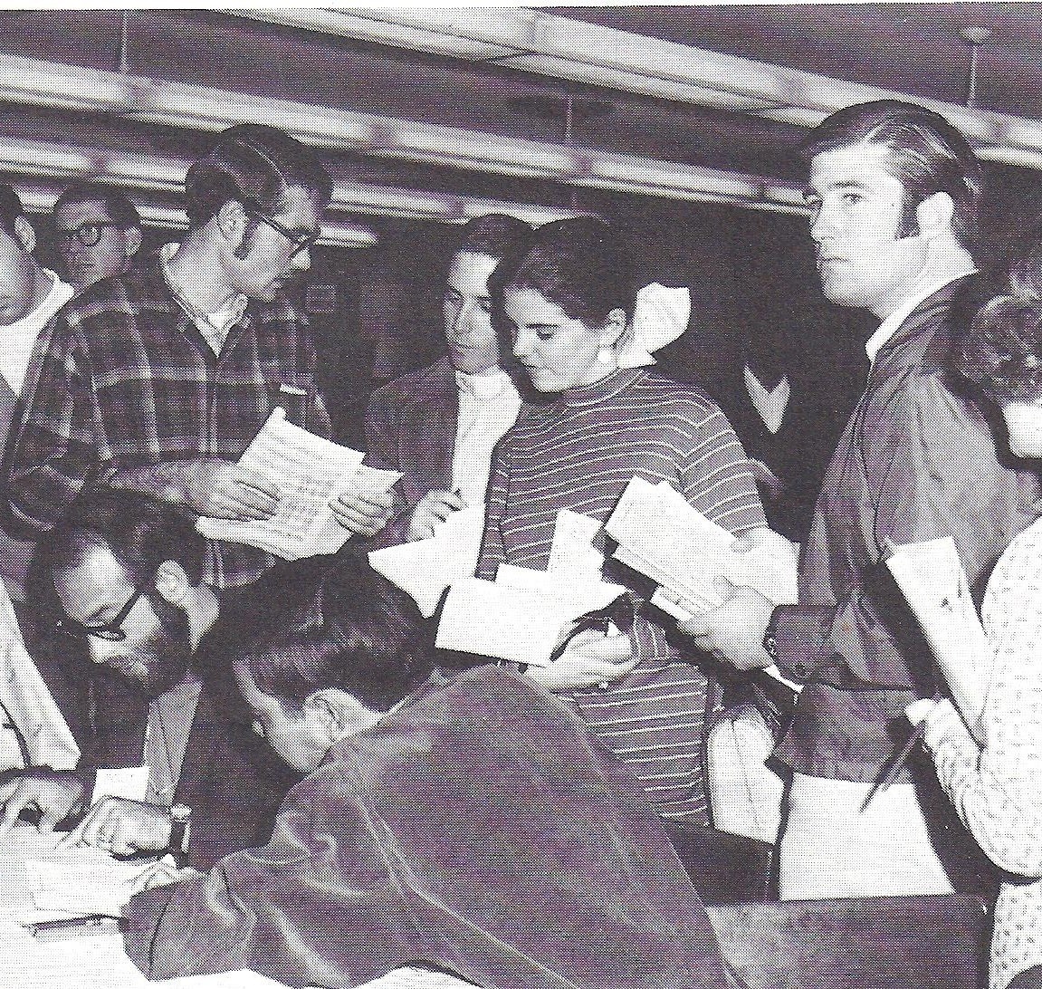 Fall registration, 1960's