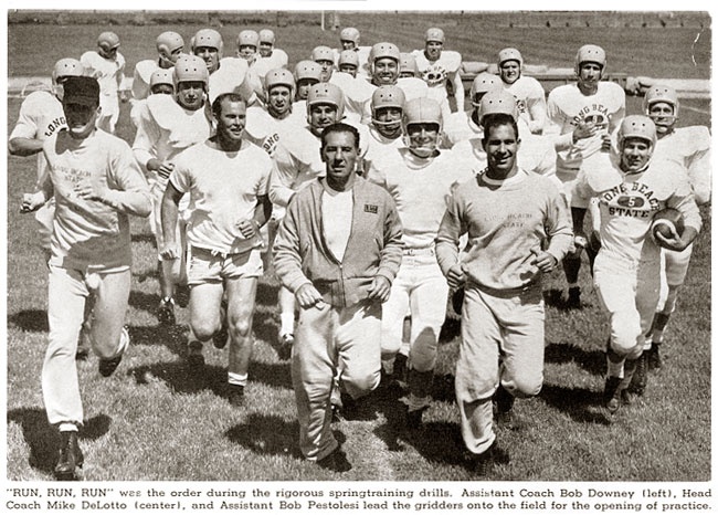 first football team