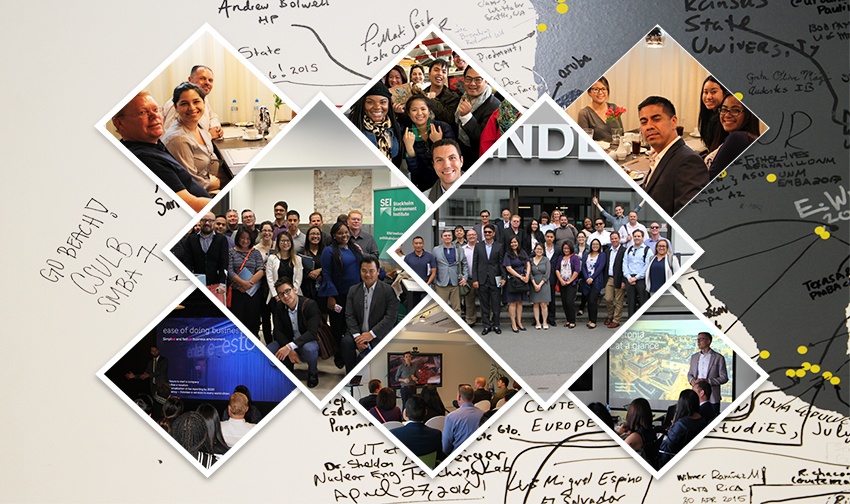 Saturday MBA Cohort 7 Collage Photo to Estonia