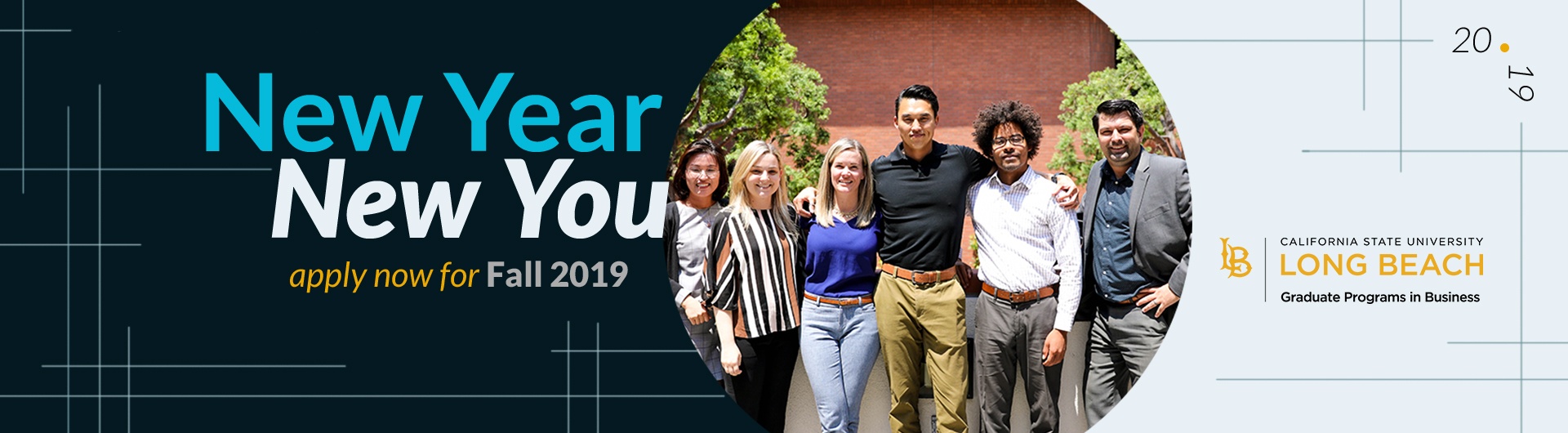 New Year New You apply now for Fall 2019