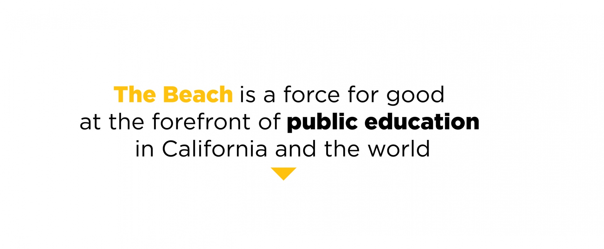 The Beach is a force for good at the forefront of public edu