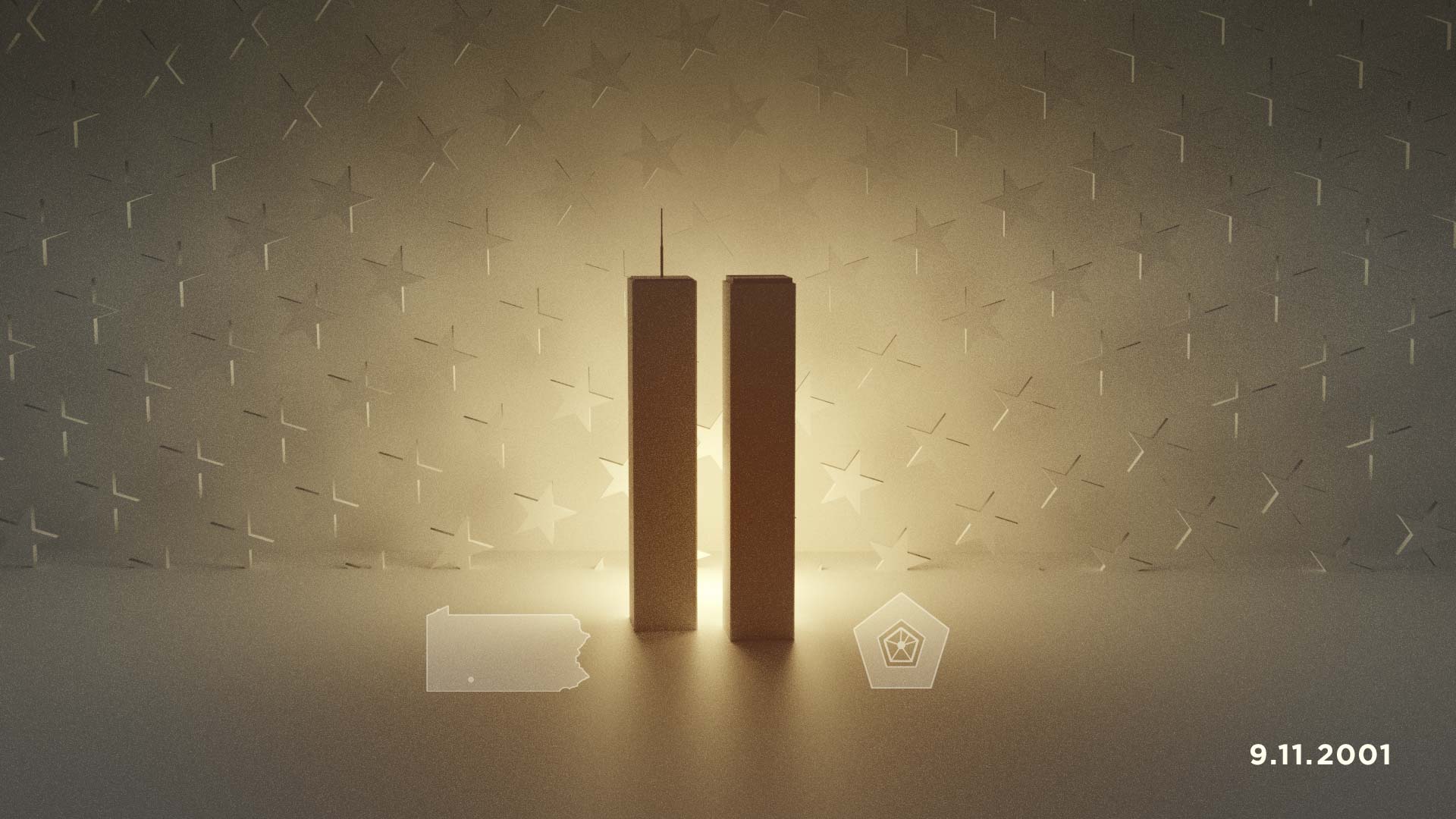 Illustration of the Twin Towers